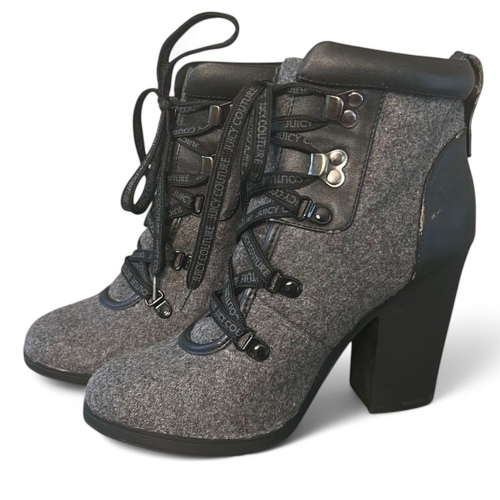 Juicy Couture Kasper Wool‎ Ankle Boots 7